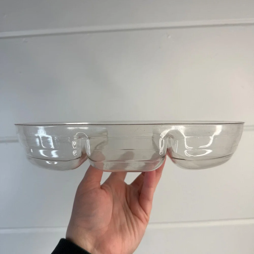 Longaberger Divided Tray Clear Liner 11